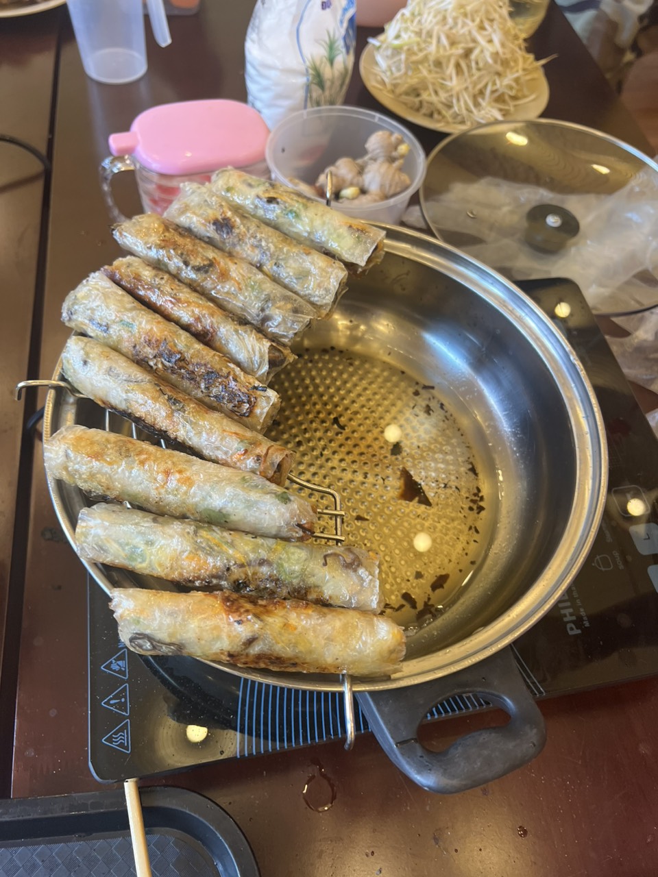 Cooking Spring Roll